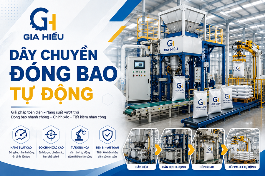 Dây chuyền đóng bao tự động